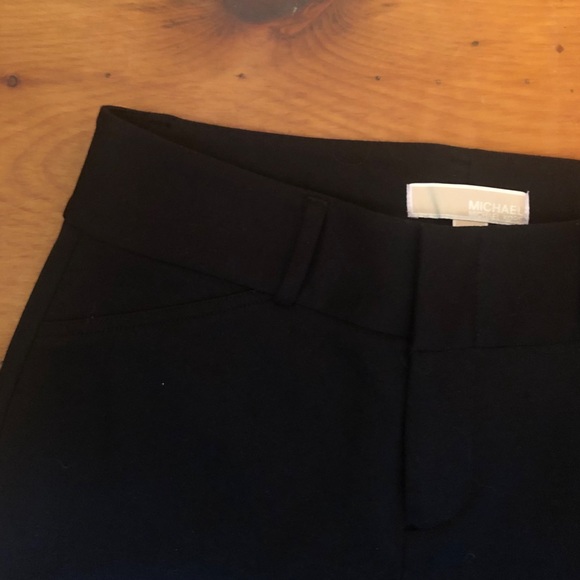 Michael Kors, boot cut stretch black pants, size 6 - Picture 4 of 6